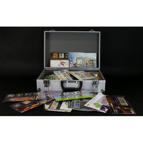 1432 - Royal Mail Mint Stamps, Hardcase Containing Approx 100 Presentation Packs