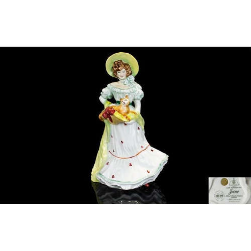 432 - Royal Doulton Michael Doulton Exclusive Ltd Edition Figurine  - Lady Doulton ' Jane ' HN3711. Design... 