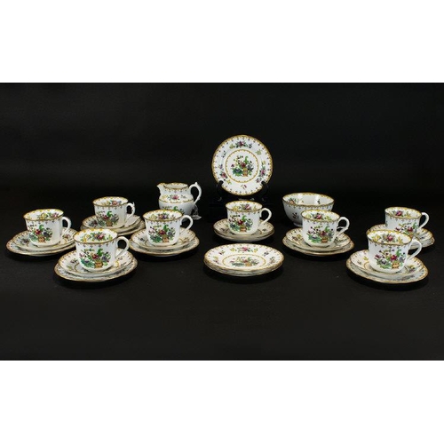 531 - Copeland - Spode Bone China ( 29 ) Piece Tea Service - Made for Harrods London 1910 - 1920 ' Peplow ... 