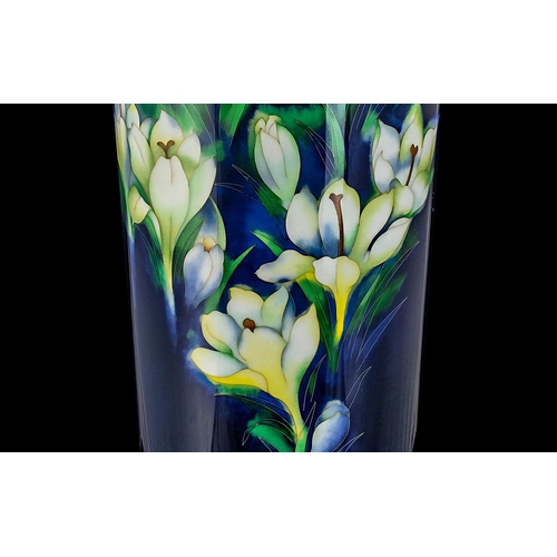 840 - Ando-Jubei Company (fl 1876-1953) Fine Enamelled Trumpet Shaped Vase of Large Size and Exhibition Qu... 