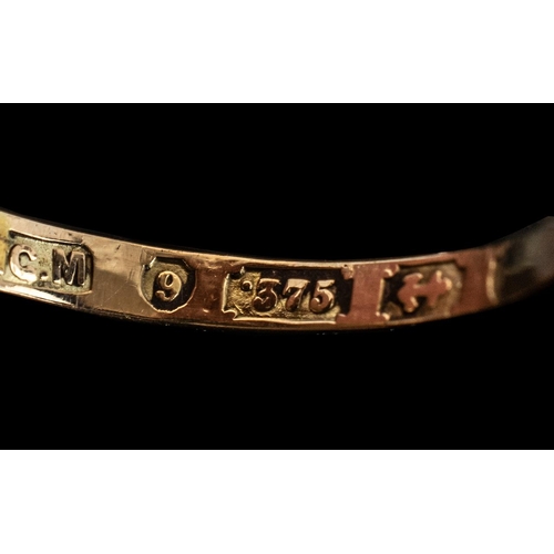 213 - Two Gold Antique Rings Both Set With Garnet Coloured Stones And Seed Pearls, Both Closed Backs, One ... 