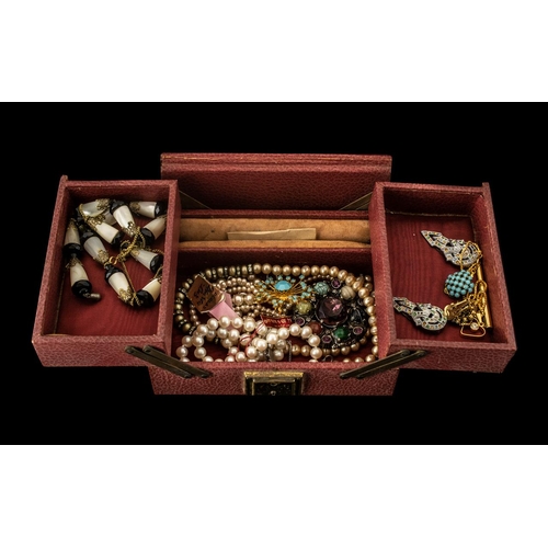 337 - Box of Miscellaneous Costume Jewellery