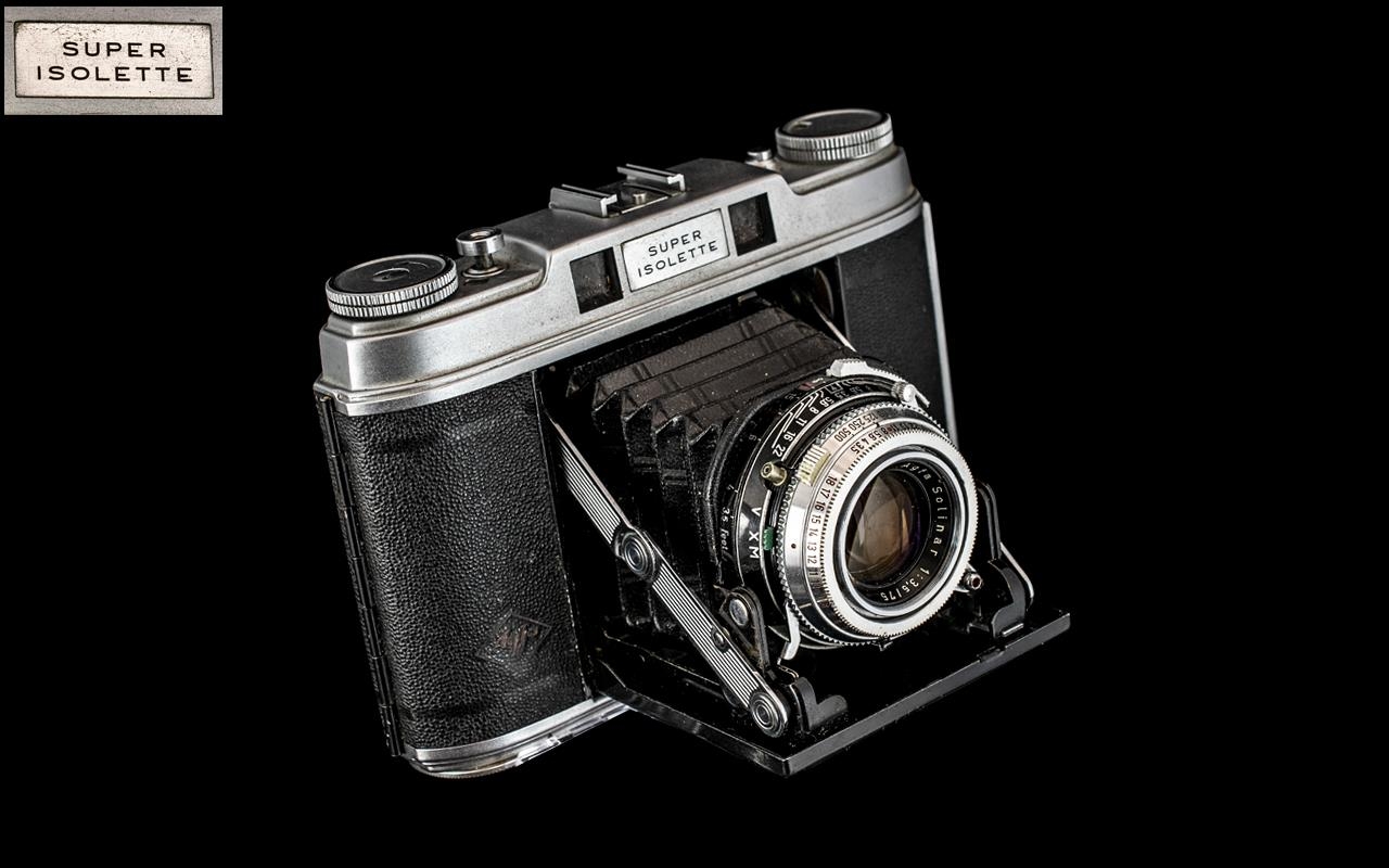 Agfa Super Isolette 6x6 Folding Camera on 120 Film with