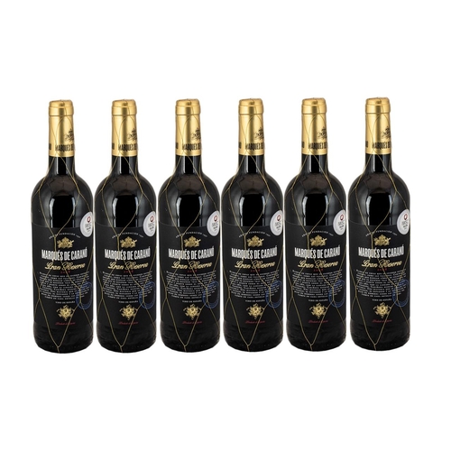 1413 - Marques De Carano Gran Reserve 2008 Collection of ( 6 ) Six Bottles of Medal Winning Red Wine, Rich ... 