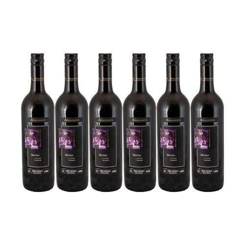 1418 - Angoves - Artist Series Vintage Merlot 2006 Red Wine ( 6 ) Bottles In Total. Produce of South Austra... 