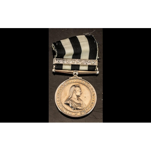 1355C - St John's Ambulance (Order of St John's) Silver Medal, with ribbon and clasp.