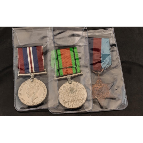 1359 - Military Interest, Collection Of 3 WWII Medals Comprising The 1939-1945 Star, The Defence Medal And ... 