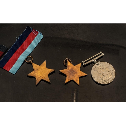 1360 - Military Interest, Collection Of 3 WWII Medals Comprising The 1939-1945 Star,  The War Medal 1939 - ... 