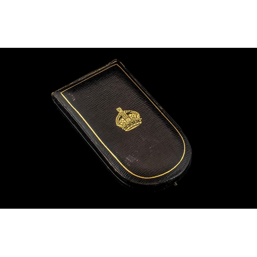 1364 - Military Cross In Fitted Case