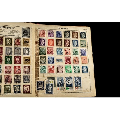 1375 - Black Carrier Bag Full of Stamp Albums and Stock Books. Noted Some Interesting Commonwealth and Vign... 