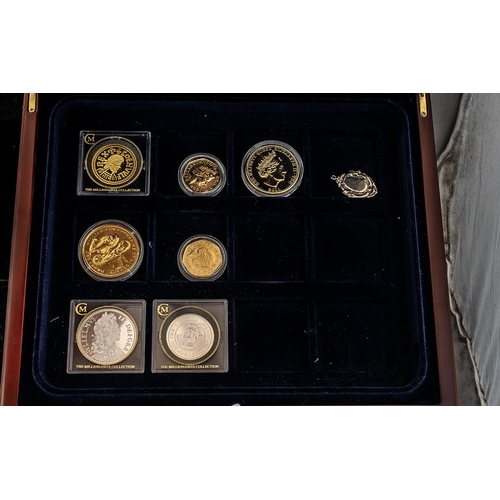 1496 - A Collection of Modern Coins to include The London Mint Office 40th Anniversary of Decimalisation Ma... 