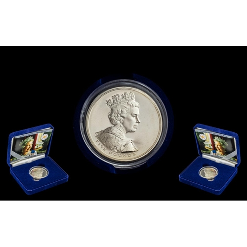 137 - Royal Mint Proof £5 Silver Coin, mint, in box