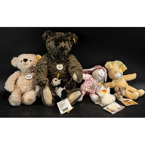 1407 - Collection of Steiff Teddy Bears. Comprises 1/ Steiff Original Teddy Bear ' Happy ' With Tags. 2/ Sm... 