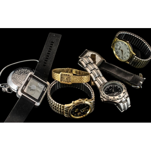 390A - Collection of Gents Fashion Watches. Bag of Watches - Please See Attached Image.