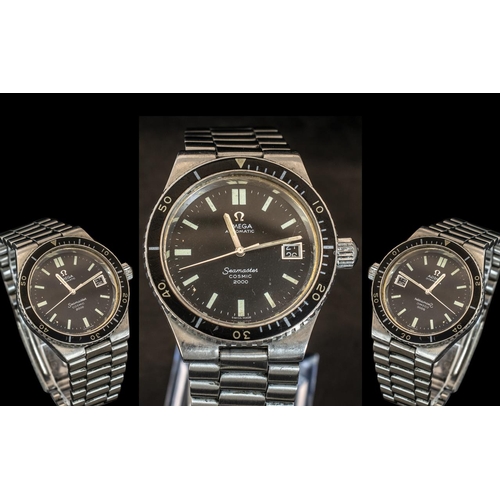 50 - Omega - Automatic Seamaster Cosmic 2000 Gents Stainless Steel Wrist Watch, Ref No 166137. c.1970's. ... 