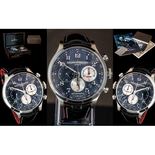 2 - Baume Mercier Ltd Edition Capeland Shelby ' Cobra ' Steel Chronograph Gents Wrist Watch. 1965 - Piec... 