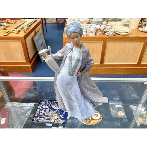 531 - Lladro Gres Hand Painted Tall and Impressive Figure ' Waters of the Oasis ' Number 2439. Designed by... 