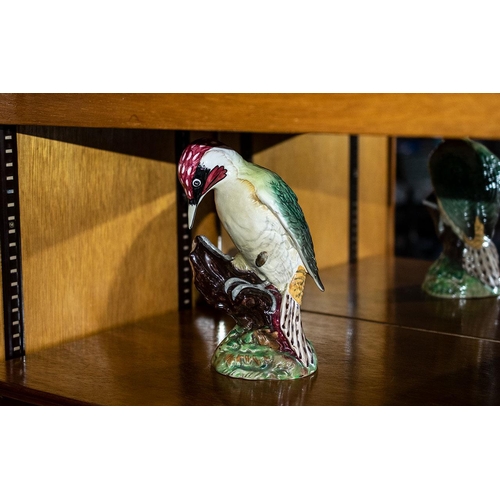 587 - Beswick Woodpecker. Stamped to Base. In Very Good Condition, No Chips, Cracks etc. Model No 1218. Gl... 