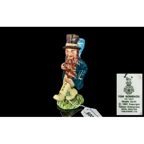 600 - Royal Doulton Figure 'Tom Bombadil HN 2924 from the Middle Earth Collection, 6'' tall.