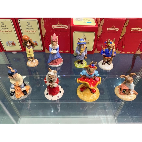 620 - Collection Of 8 Royal Doulton Bunnykins - To Include 'Clarissa,' 'Judge,' 'Easter Treat,' 'Girl Guid... 