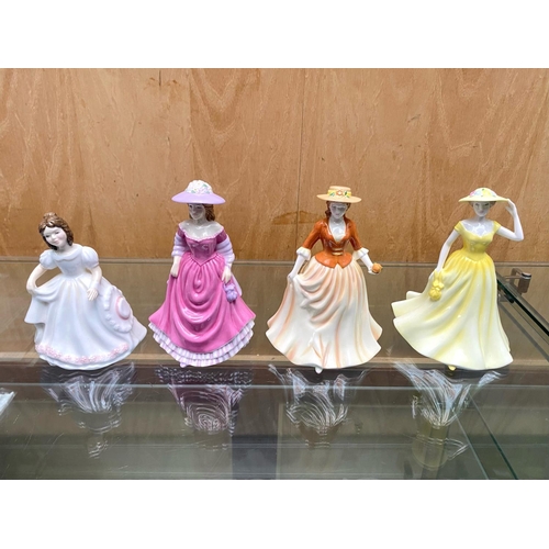 624 - Three Royal Doulton Ceramic Figures from the International collectors club. Comprises Spring Time HN... 