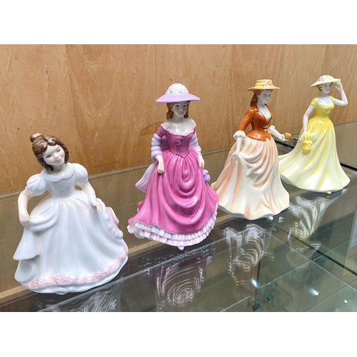 624 - Three Royal Doulton Ceramic Figures from the International collectors club. Comprises Spring Time HN... 