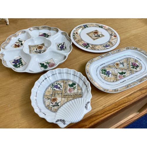 629 - Collection of Royal Worcester Country Garden Ceramics / Table Wear, Comprises Serving Dish, Shell Sh... 