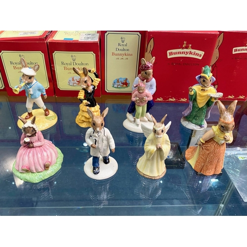 638 - Collection Of 8 Royal Doulton Bunnykins - To Include 'Polly,' 'Don't Let Go,' 'Juliet,' 'Angel,' 'My... 