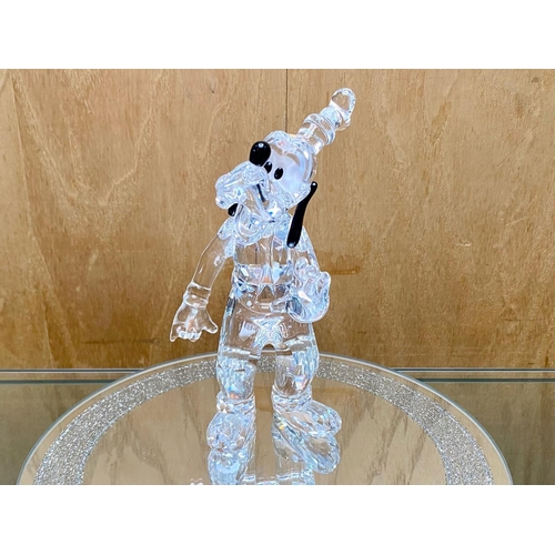 733 - Swarovski Interest. Goofy Figure with Box and Outer Box. Approx Height 6 Inches. Outer Box Is Torn.