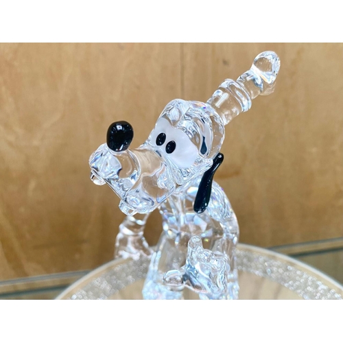 733 - Swarovski Interest. Goofy Figure with Box and Outer Box. Approx Height 6 Inches. Outer Box Is Torn.