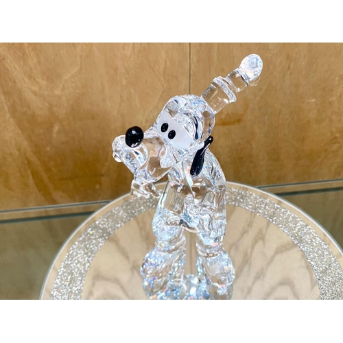 733 - Swarovski Interest. Goofy Figure with Box and Outer Box. Approx Height 6 Inches. Outer Box Is Torn.