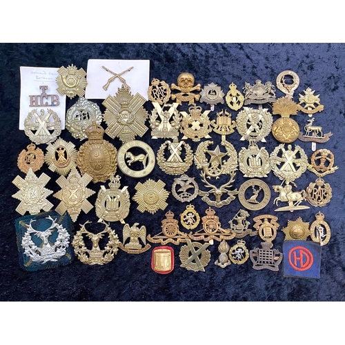 1308 - A Quantity of Military Cap Badges, including RAF, Highland Battalion 1914, Army Corps Educational, R... 