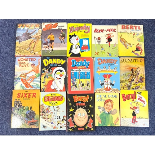 1361 - Collection of Beno & Dandy Hardback Annuals - Various years, together with Beryl The Peril, Jag, Boo... 