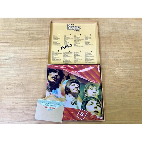 1455 - The Beatles-From Liverpool The Beatles Box, Rare Misprint, Cover of vinyl 2 shows a mirrored photo: ... 