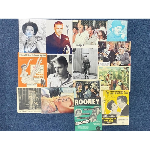 1471 - Film Photographs ( Unsigned ) All 10 x 8 Inches. Nice Selection of Film Stars Images, There Is 90 It... 