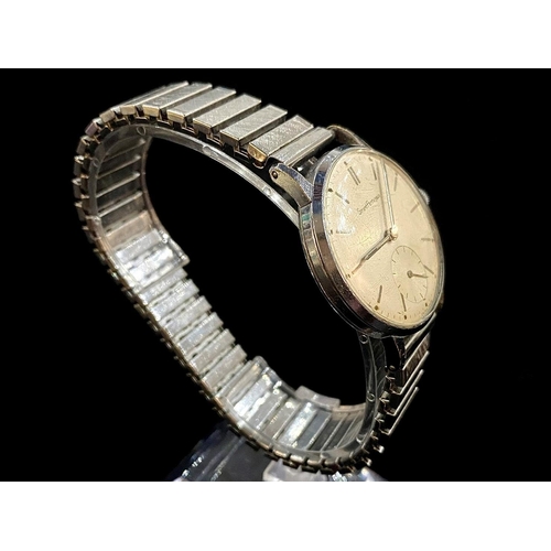 187 - Girard Perregaux Gents Steel Cased Mechanical Wristwatch with steel expanding bracelet date 1958. Di... 