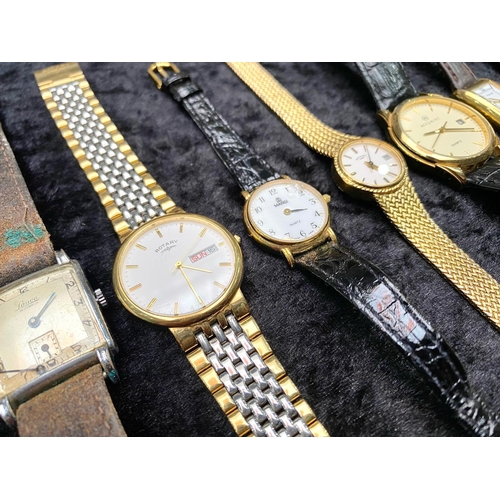 485 - Collection of Watches, to include manual, automatic and quartz, makes to include Apex, Blandford, Av... 