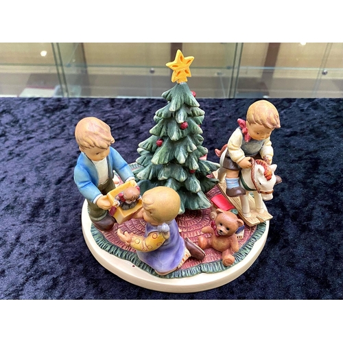 628 - Hummel Christmas Figurine, 'The Magic of Christmas' measures 7'' x 6''.  Made under licence by Danbu... 