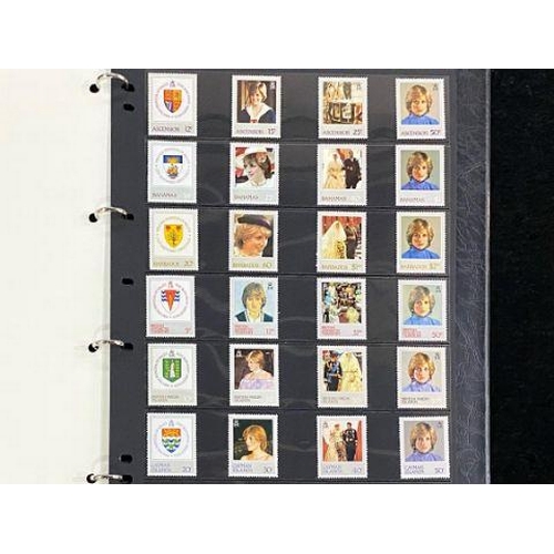 1444 - Harrington & Byrne - 1982 Princess Diana 21st Birthday Crown Agents Stamp Collection. With Certifica... 