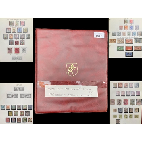 1342 - Stamps GB Collection In SG Printed Album Used From 1841 2d x 3 Imperfs - 1 With Maltese Cross Cat £4... 