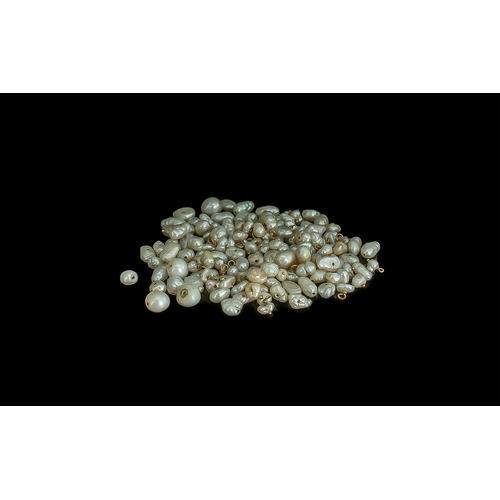 321 - A Collection of Loose Baroque Pearls approximately 86 carats.