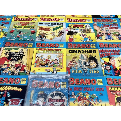 1409 - Collection of Dandy & Beano Magazines, including Beano Comic Library No. 1 King Dennis the Menace, D... 