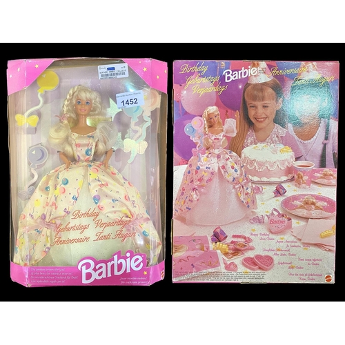 1452 - Vintage Mattel Birthday Barbie Exclusive, in original box, unopened. Birthday Barbie 1996 The Pretti... 