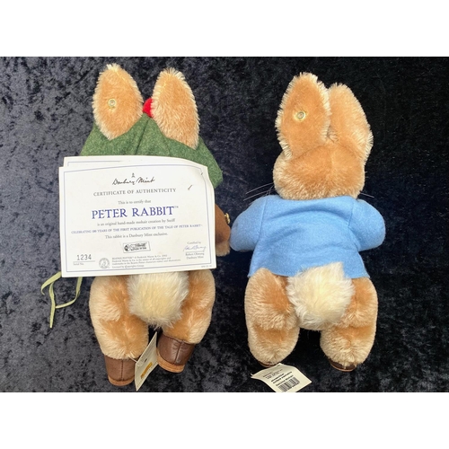 Two Steiff Beatrix Potter Toys, comprising Peter Rabbit No. 660481, and ...