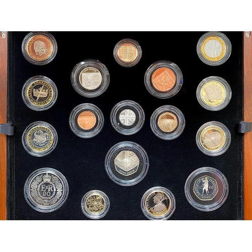 472 - The Royal Mint - The 2016 United Kingdom Premium Proof Coin Set - Treasure for Life. Housed In Its O... 