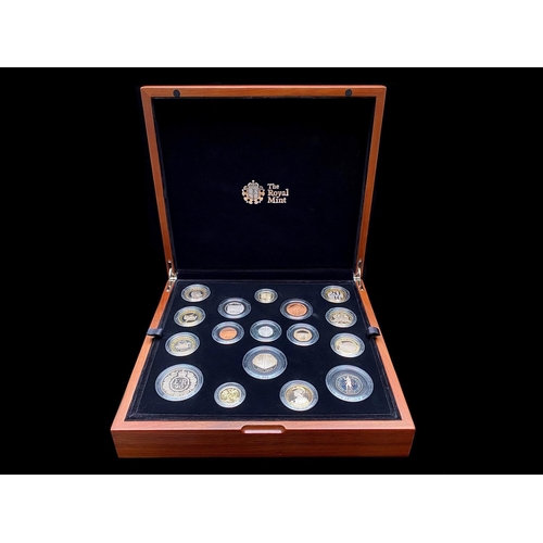 472 - The Royal Mint - The 2016 United Kingdom Premium Proof Coin Set - Treasure for Life. Housed In Its O... 