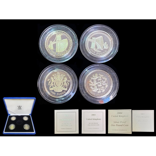 494A - Royal Mint Coins - Includes 1/ 925 Sterling Silver 100th Anniversary of the Entente Cordiale Silver ... 