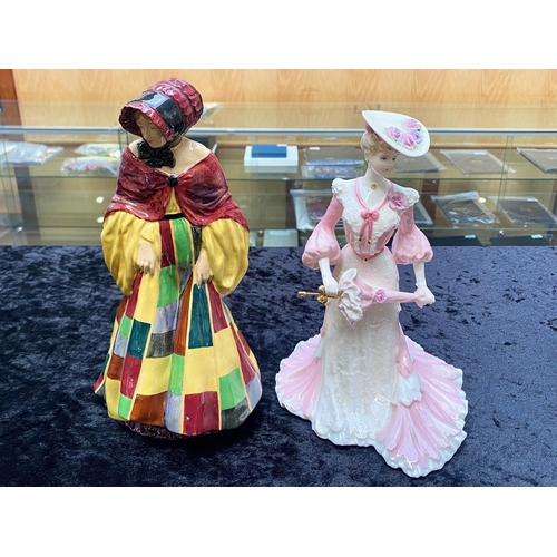 666 - Royal Doulton - Early Hand Painted Porcelain Figure ' The Old Balloon Seller ' HN1315. Designer L. H... 