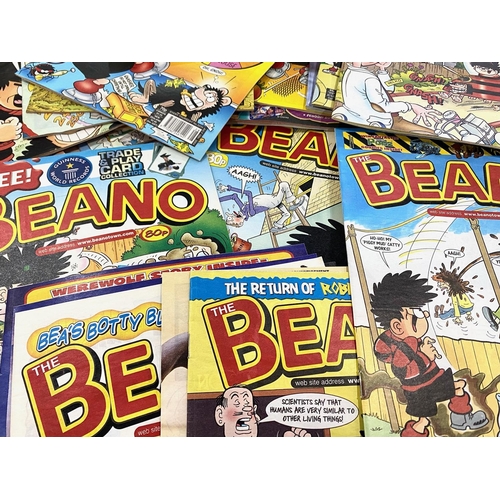 1420 - Beano Comic Interest - Collection of Beano Comics dating from 2004 - 2007, in three box files, immac... 