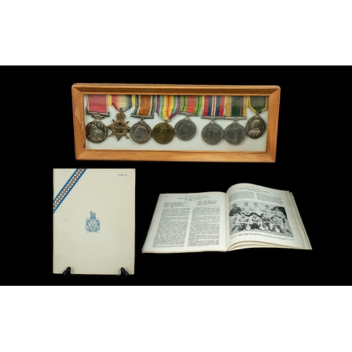 British Empire Medal, WWI and WWII Group of Eight Medals, comprising